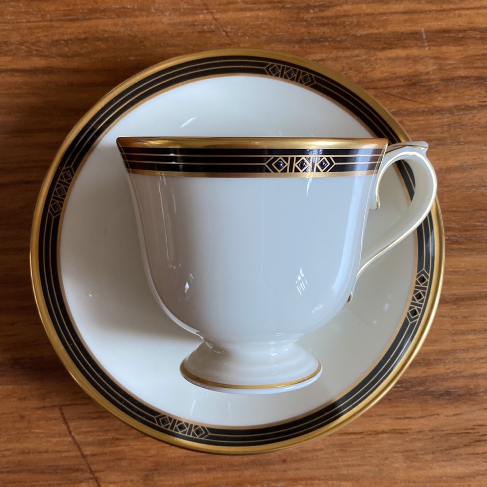 LENOX Langdon Gate Ambassador Collection 5 Piece Place Setting made in USA New - Picture 8 of 17